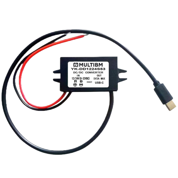 12V-to-5V Step-Down Adapter